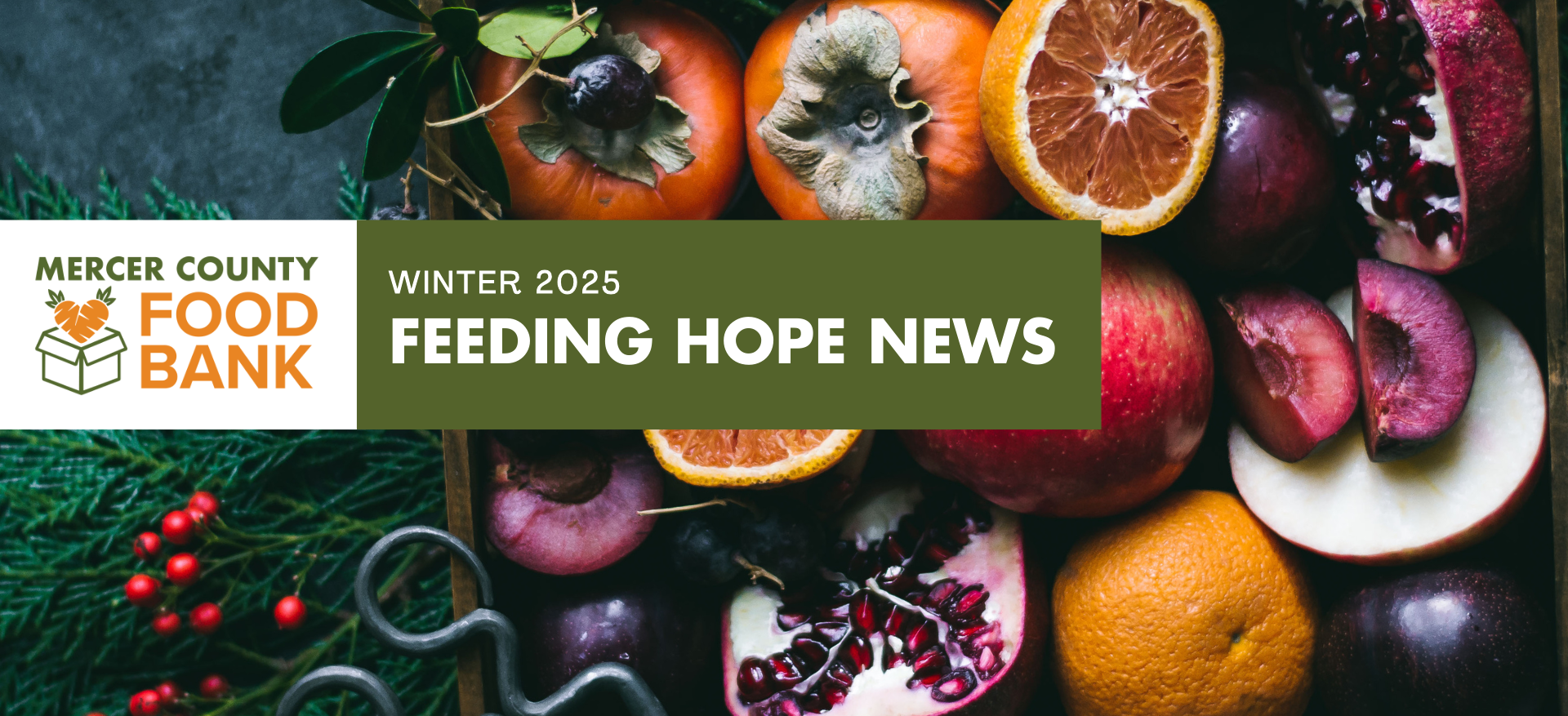 Mercer County Food Bank Fall 2025 Feeding Hope Newsletter