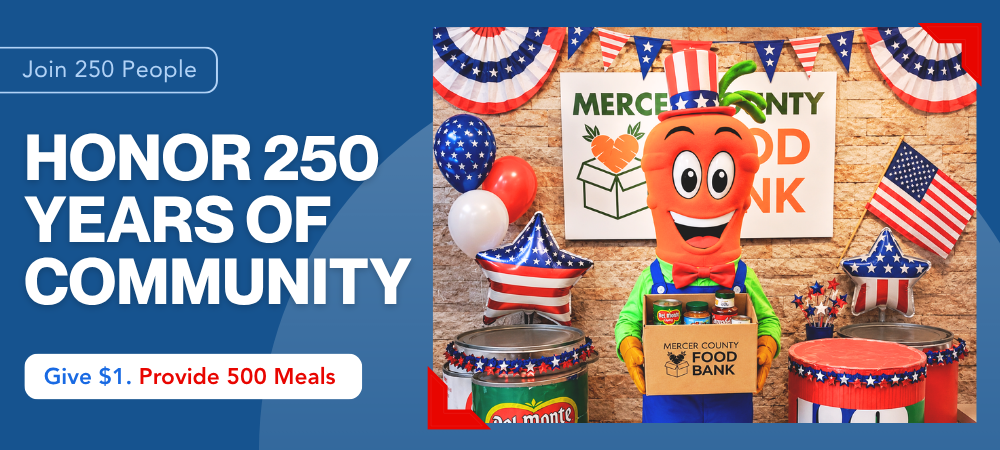 Mercer County Food Bank PA 250 Challenge