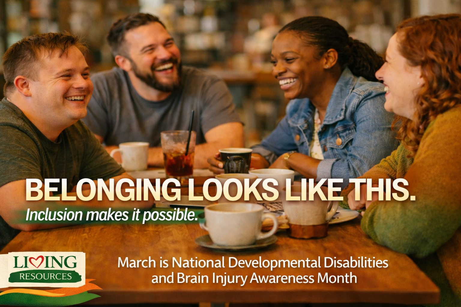 Living Resources -Man in wheelchair fishing, a group of people at the capitol, a woman in wheelchair on a cruise.