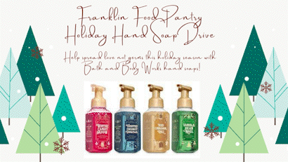 Holiday Soap Drive