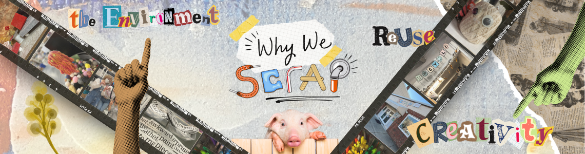 The image is a collage with a title that reads "Why We SCRAP"