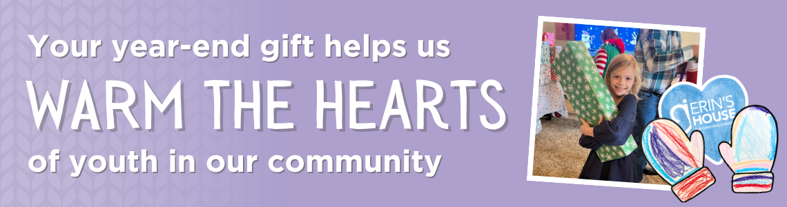 Erin's House for Grieving Children. Build Hope and Heal Heats.